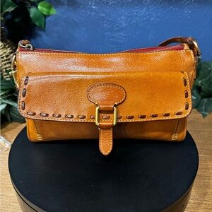 Dooney & Bourke Florentine Leather Shoulder Strap Bag